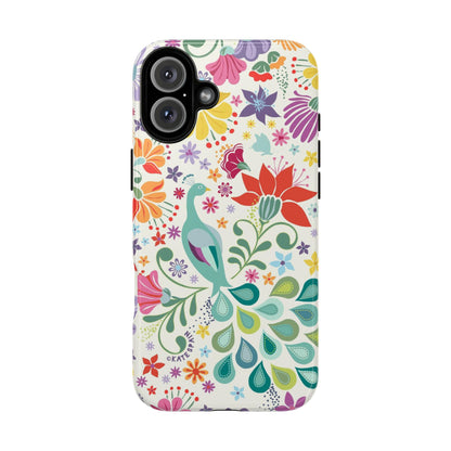 Peacock Sanctuary iPhone Tough Case