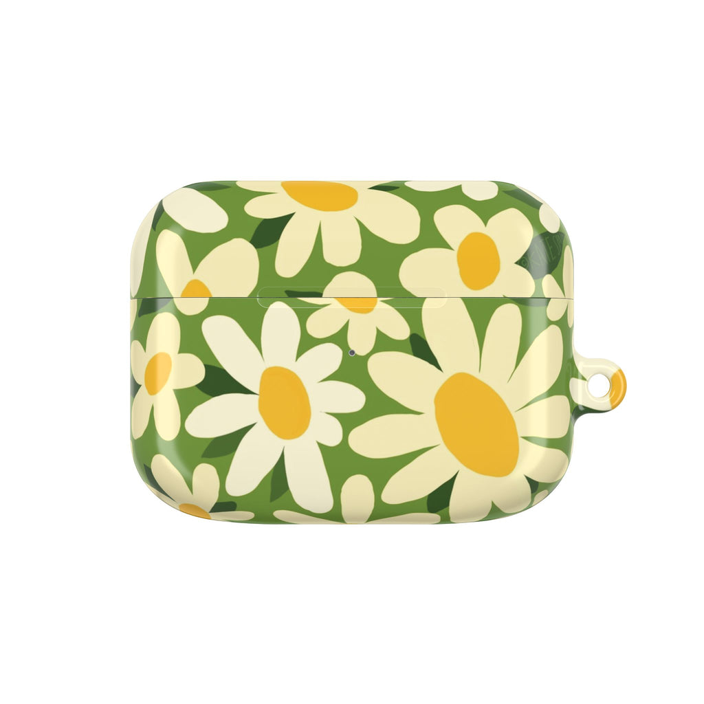 Shasta Daisy Green AirPods Case
