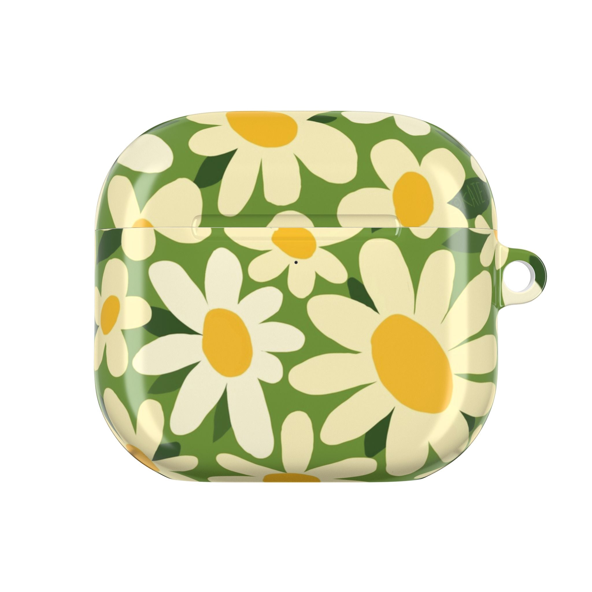 Shasta Daisy Green AirPods Case