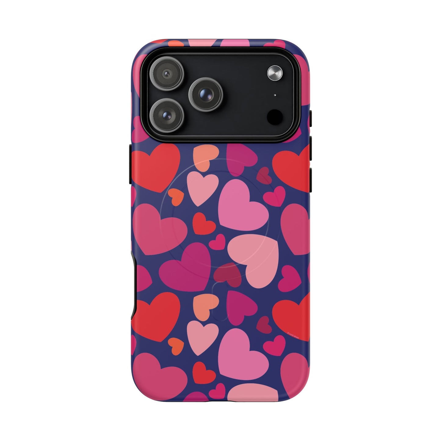 Valentine Hearts iPhone MagSafe Tough Case