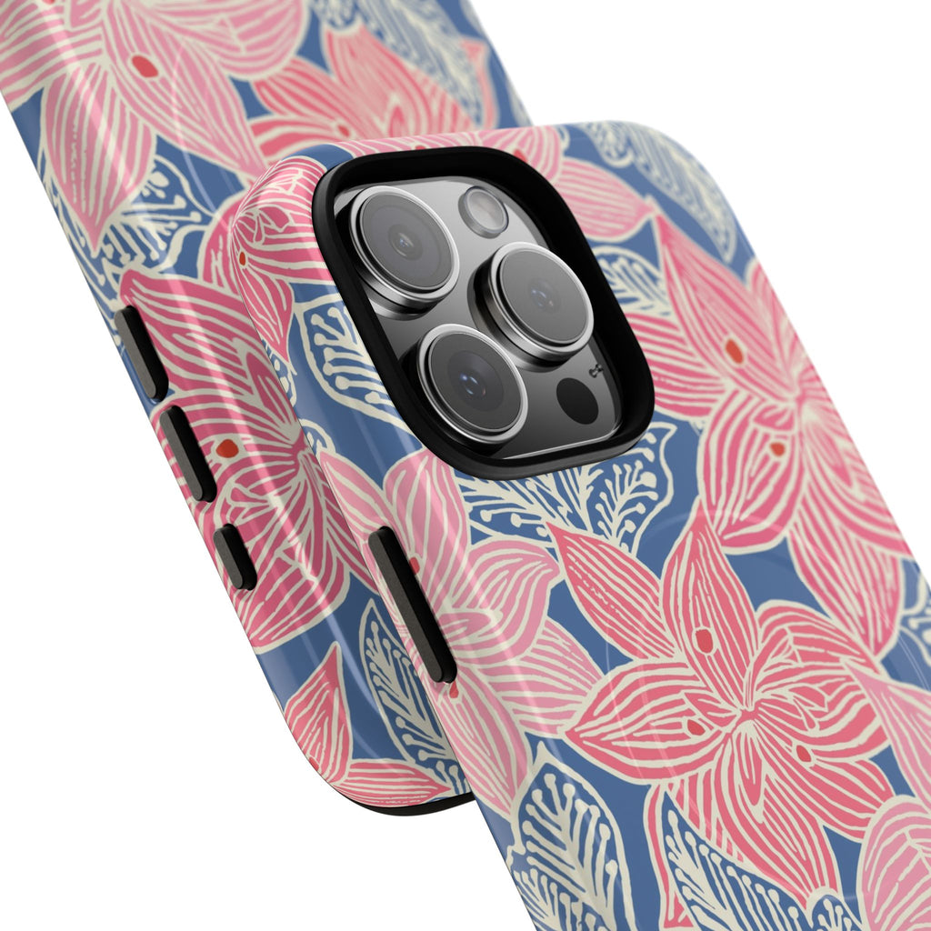 Hibiscus Lagoon MagSafe iPhone Case