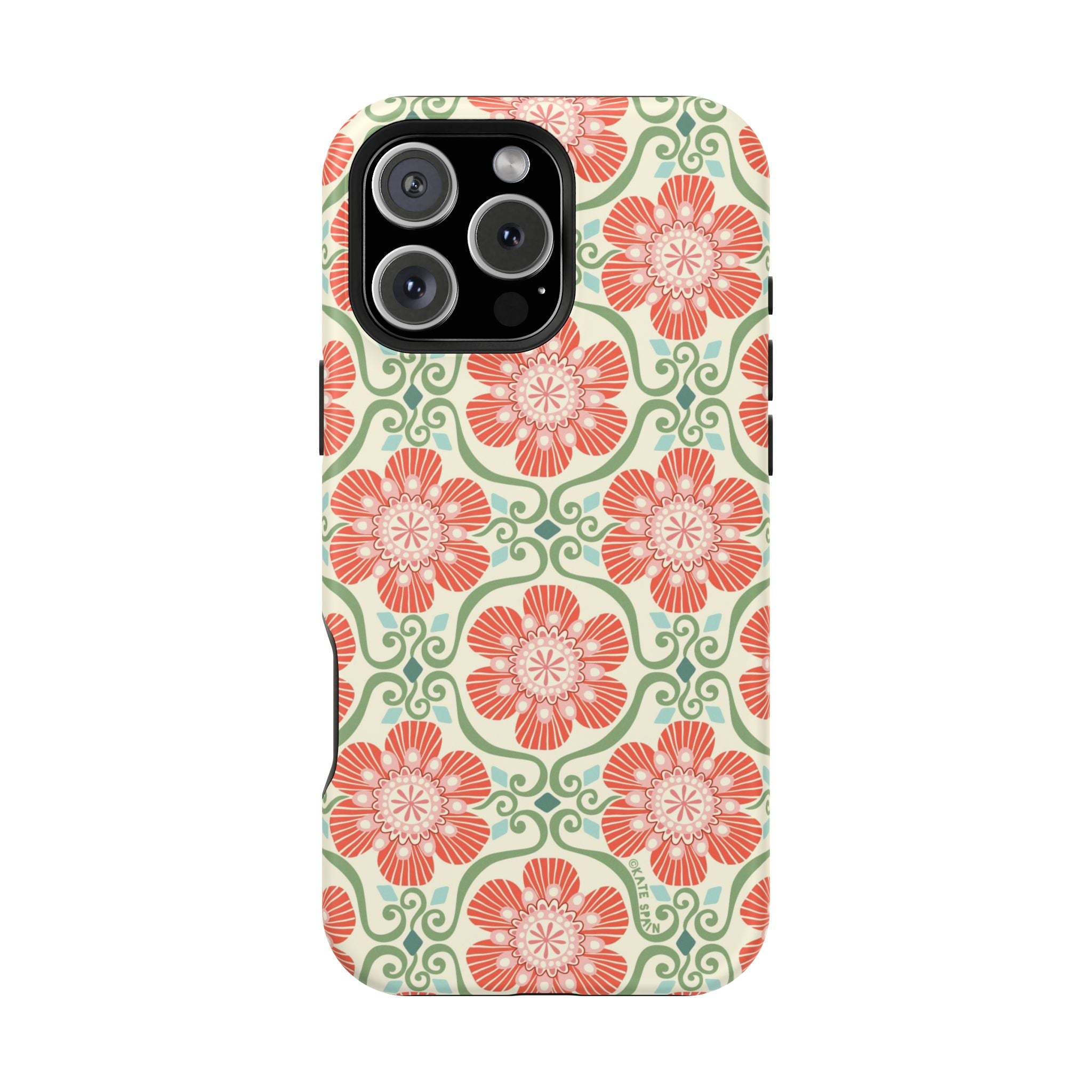 Barcelona Flowers MagSafe iPhone Case