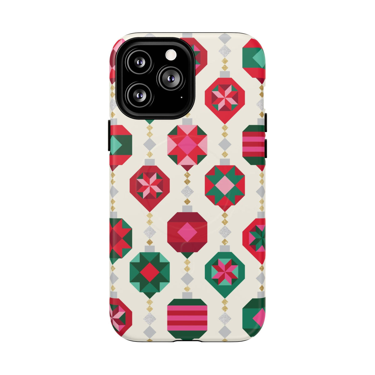 Felicity Ornaments MagSafe iPhone 13 Pro Max Case – Matte | holiday ornament print