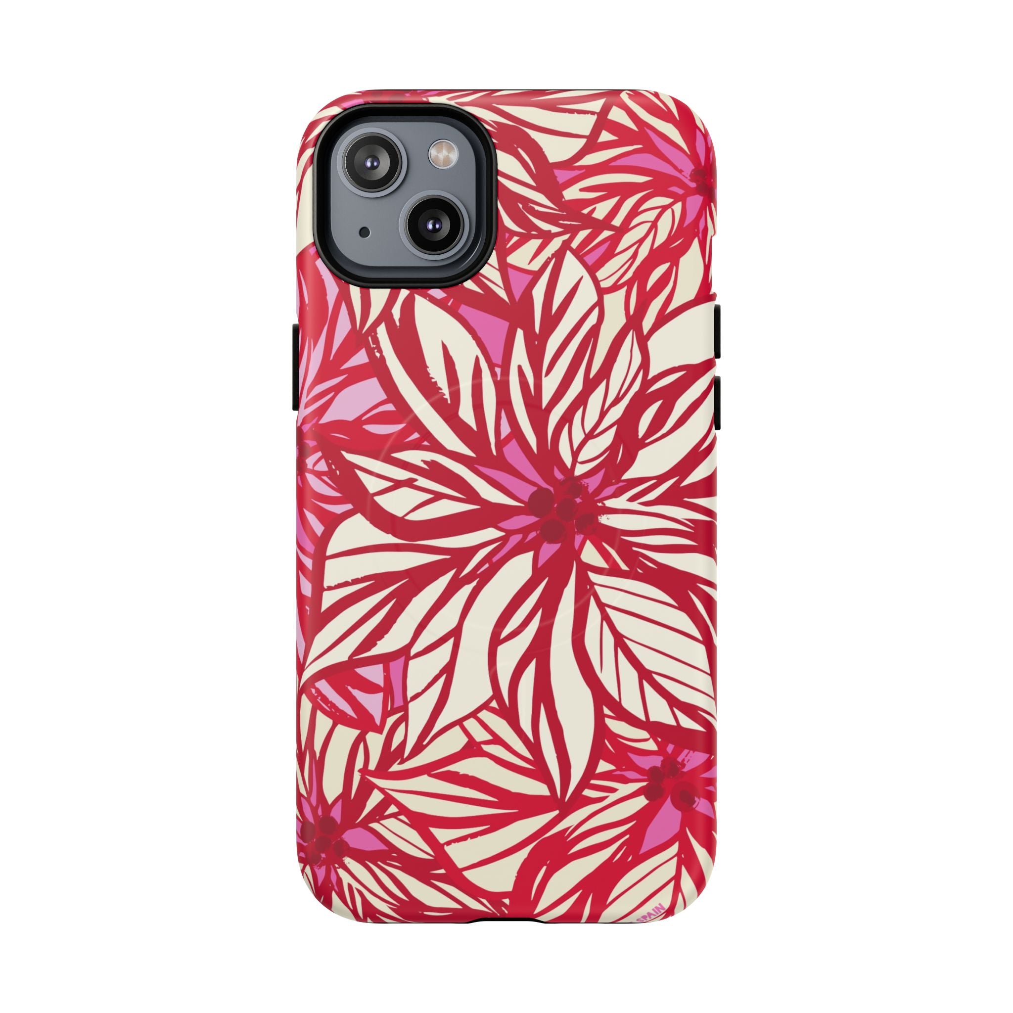 Poinsettia MagSafe iPhone Case