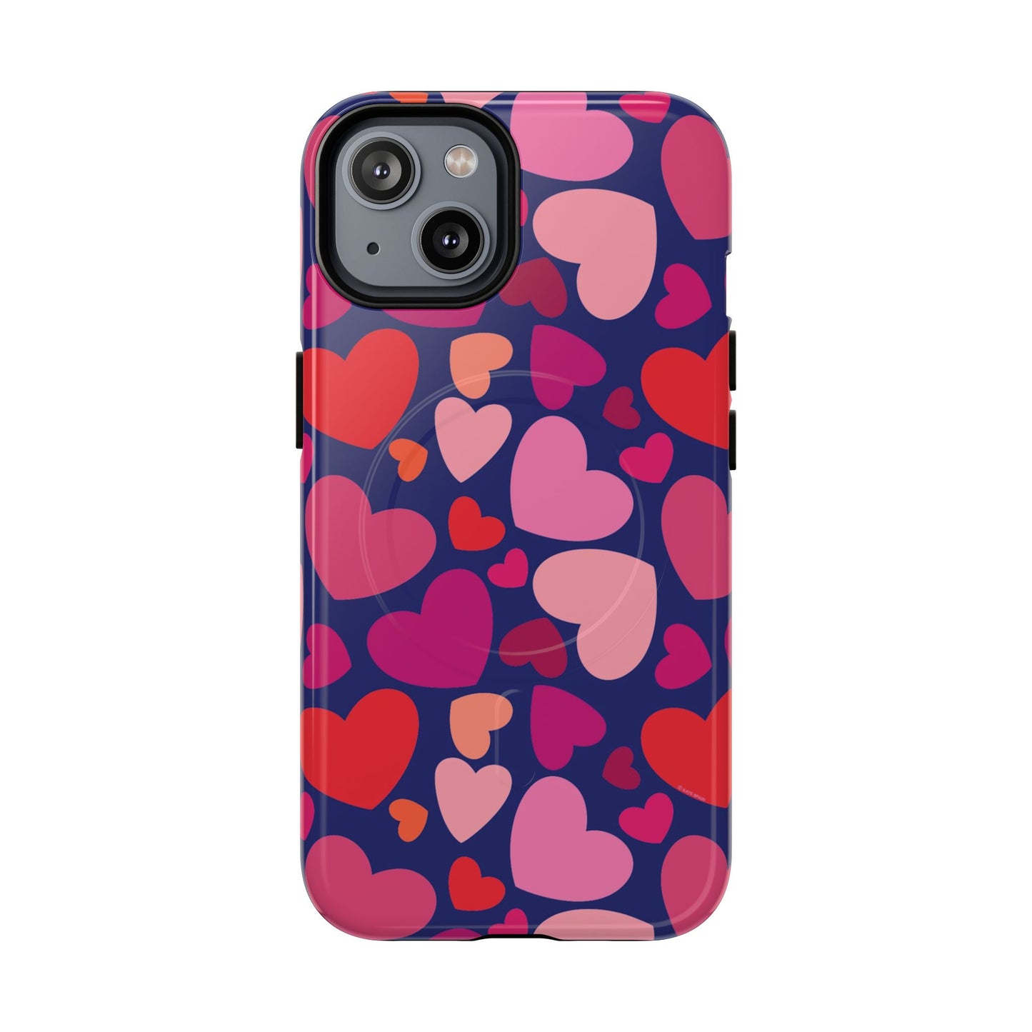 Valentine Hearts iPhone MagSafe Tough Case
