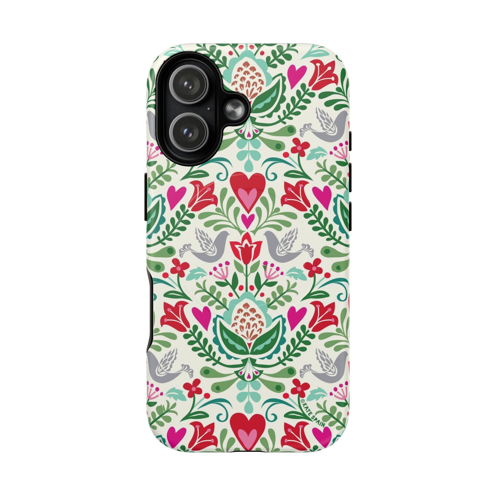 Rosemaling MagSafe iPhone Case