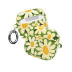 Shasta Daisy Green AirPods Case