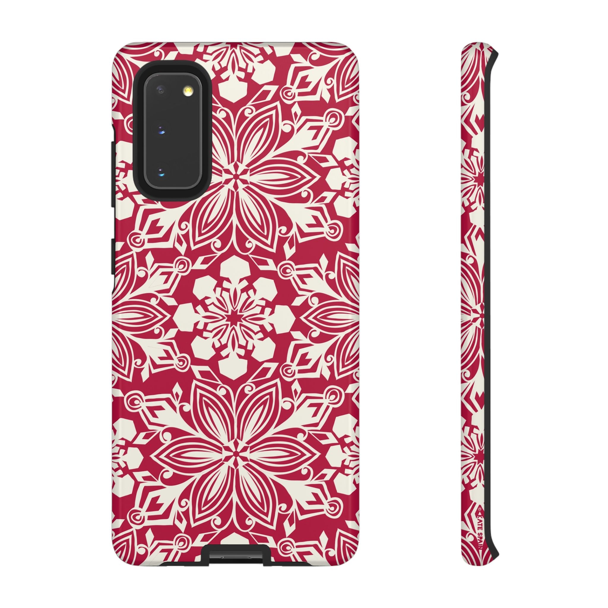 Snowfall Paper Cut Snowflake Samsung Tough Case Samsung Galaxy S20 Glossy