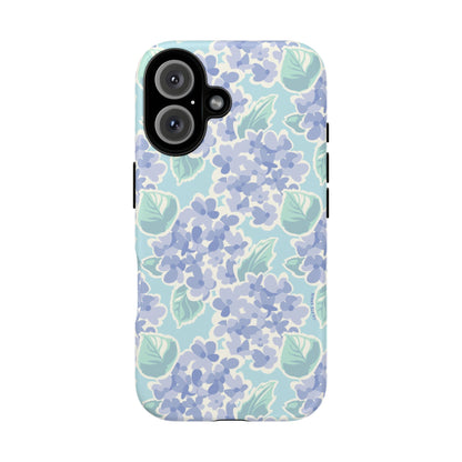 Nantucket Hydrangea iPhone Tough Case iPhone 16 Matte