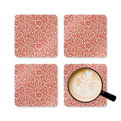 Canto Mandarin Cork Coaster Set