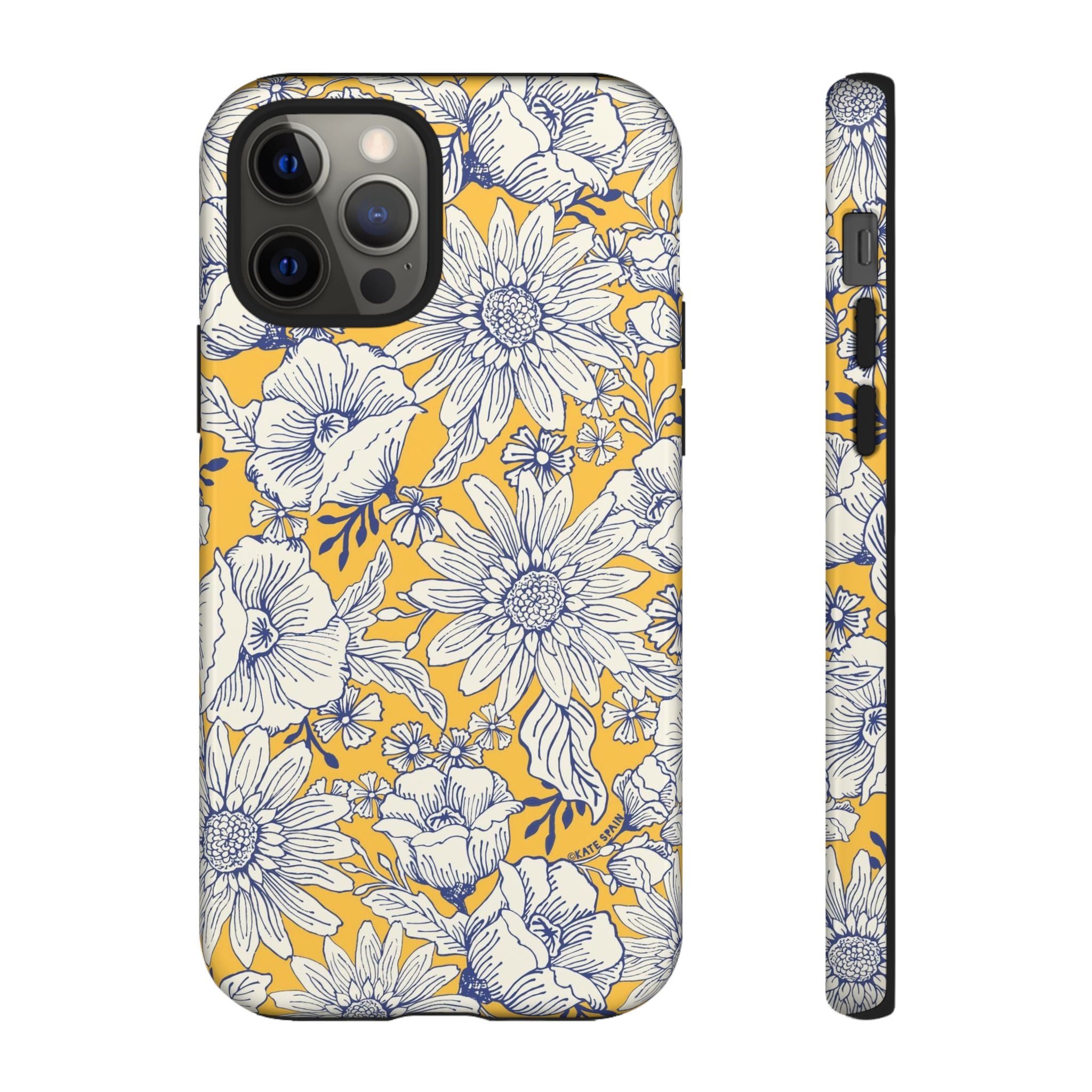Jardin tough case for iPhone 12 Pro - glossy elegant floral jardin design