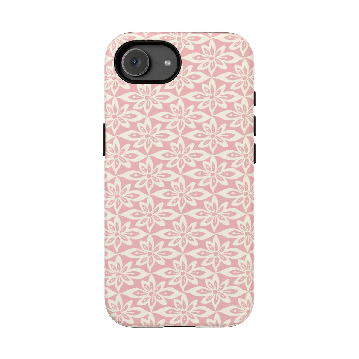Lily Pastel Pink iPhone Case
