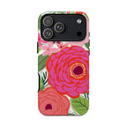 Bloomerie Fuchsia Floral iPhone Case
