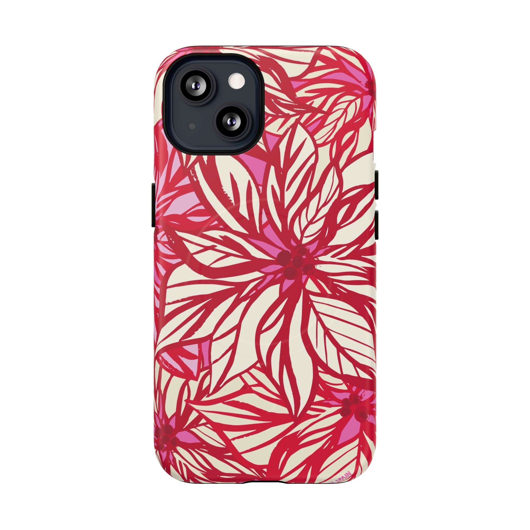 Poinsettia MagSafe iPhone Case