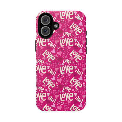 Lotta Love Pattern iPhone Tough Case