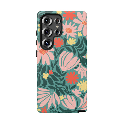 Botanica Teal Samsung Tough Case Samsung Galaxy S25 Ultra Matte