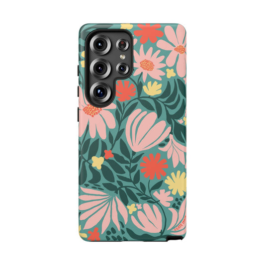 Botanica Teal Samsung Tough Case Samsung Galaxy S25 Ultra Matte