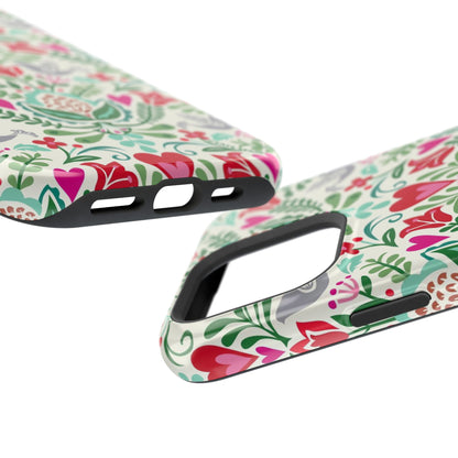 Rosemaling iPhone MagSafe Tough Case