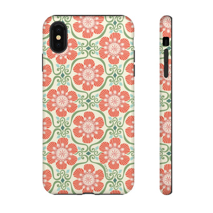 Barcelona Flowers iPhone Tough Case iPhone XS MAX Glossy