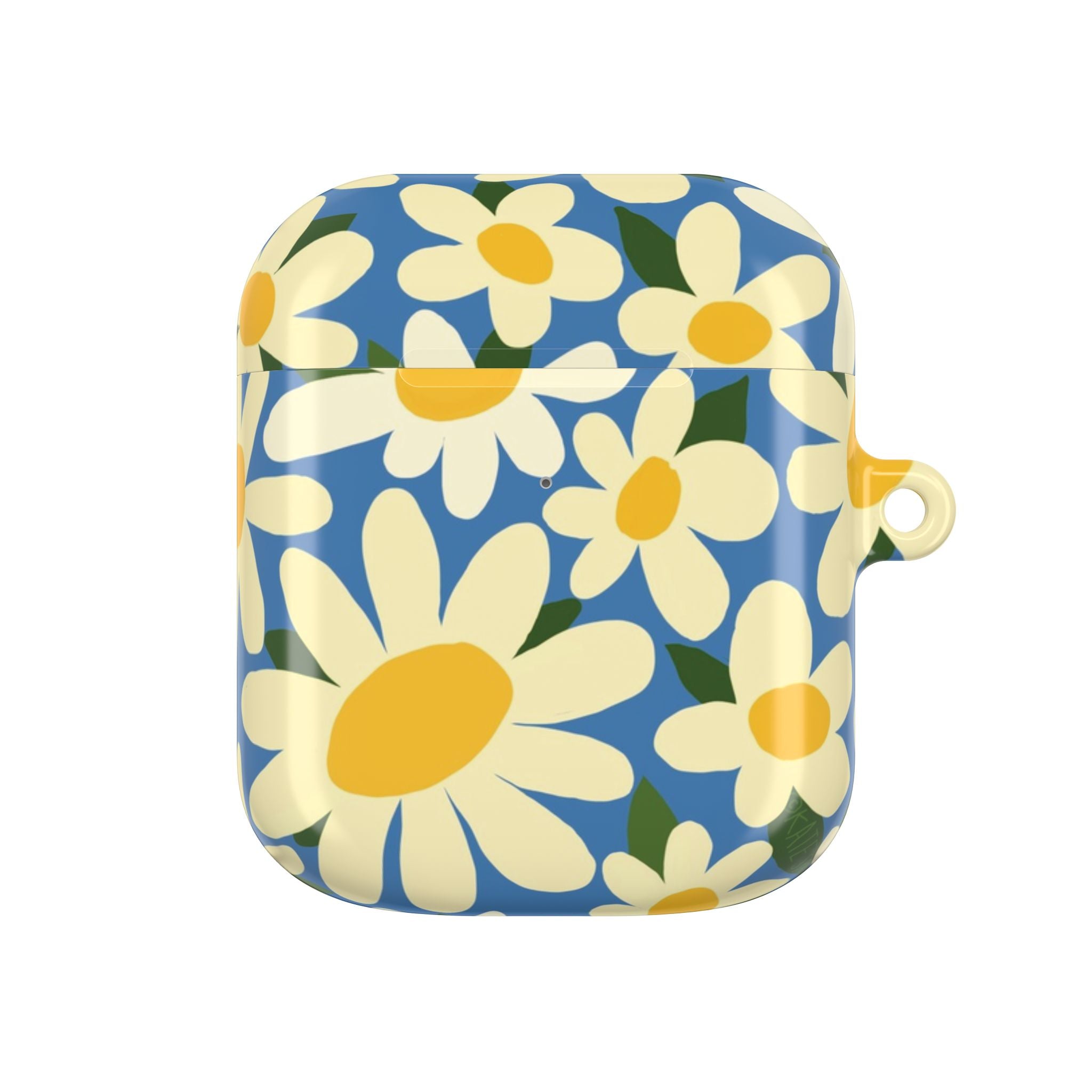 Shasta Daisy Blue AirPods Case