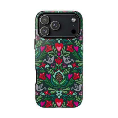 Rosemaling iPhone Tough Case