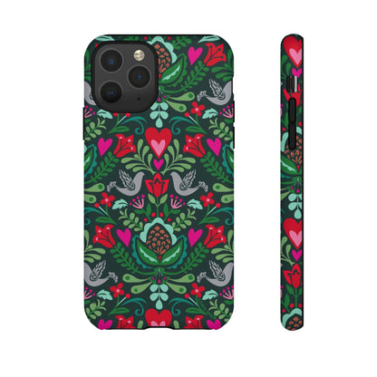 Rosemaling iPhone Tough Case iPhone 11 Pro Matte