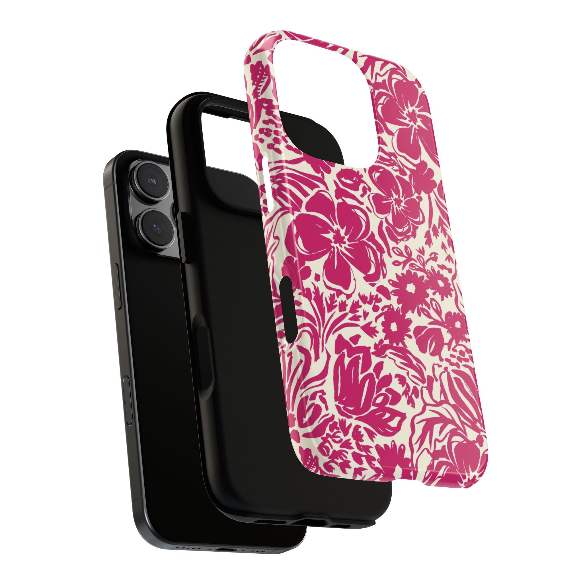 Rhapsody Bright Pink iPhone Case