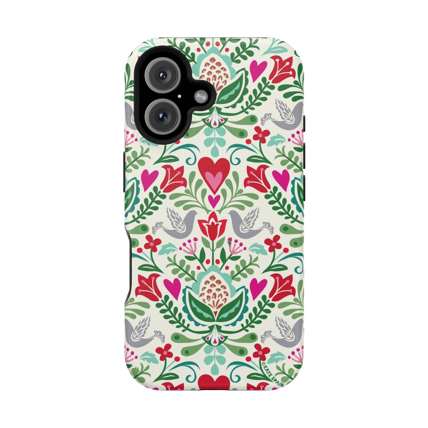 Rosemaling iPhone MagSafe Tough Case