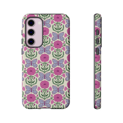 Butterfly Samsung Case - Garden Nature Design