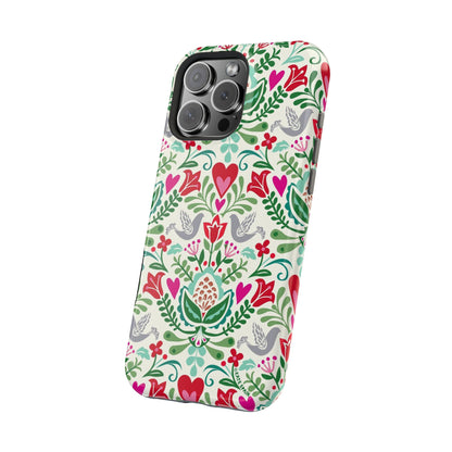 Rosemaling iPhone MagSafe Tough Case
