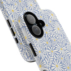 Montauk Daisy Cottage Blue iPhone Case