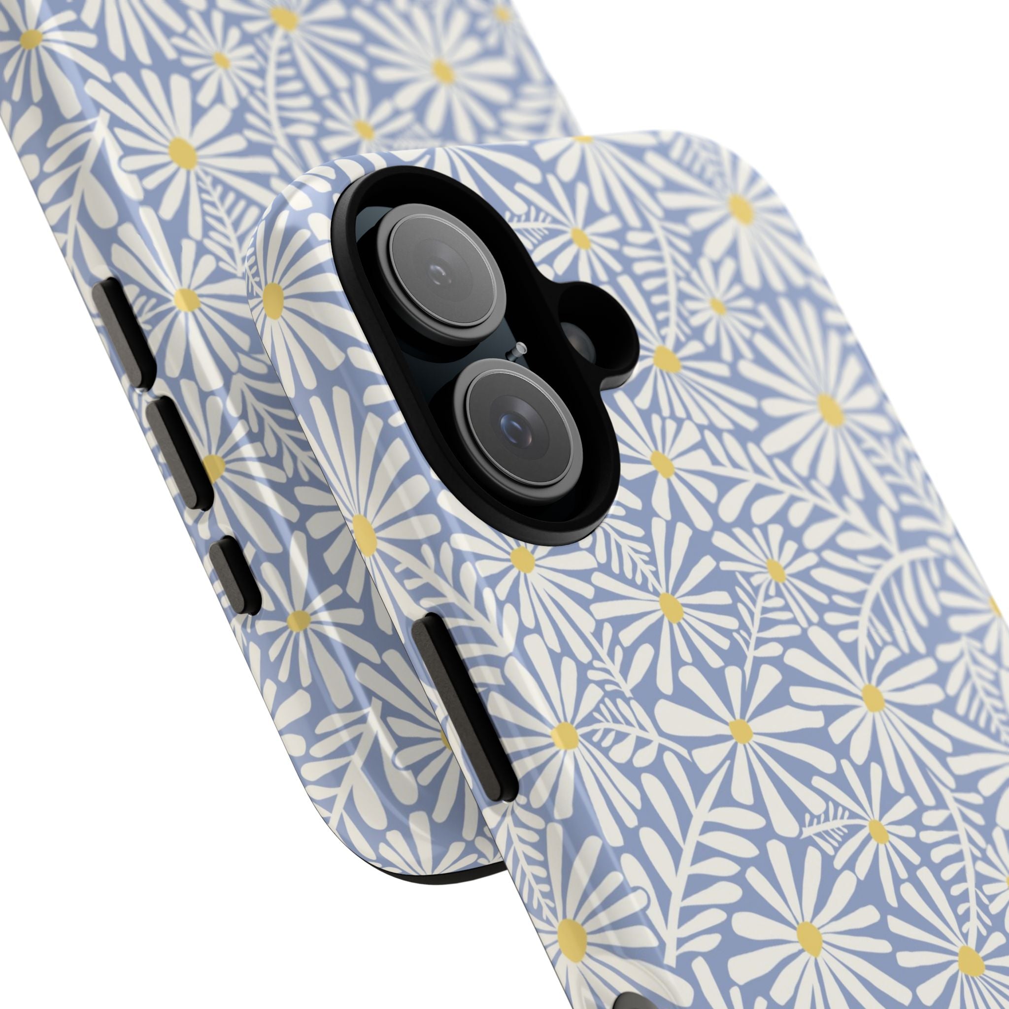 Montauk Daisy Cottage Blue iPhone Case