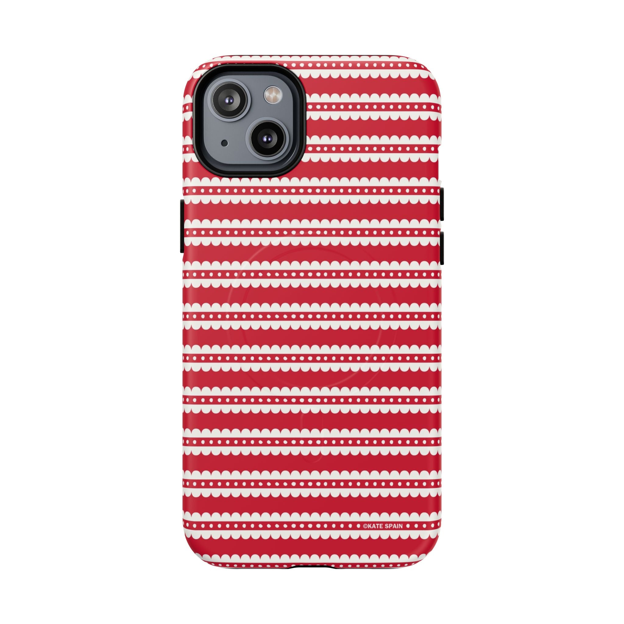 Candy Cane Stripe MagSafe iPhone Case