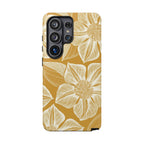 Vintage Bloom Gold Samsung Case