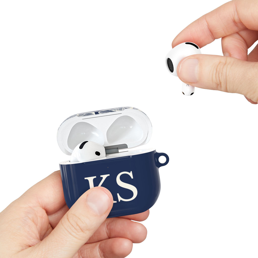 Vintage Bloom Personalized AirPods Case