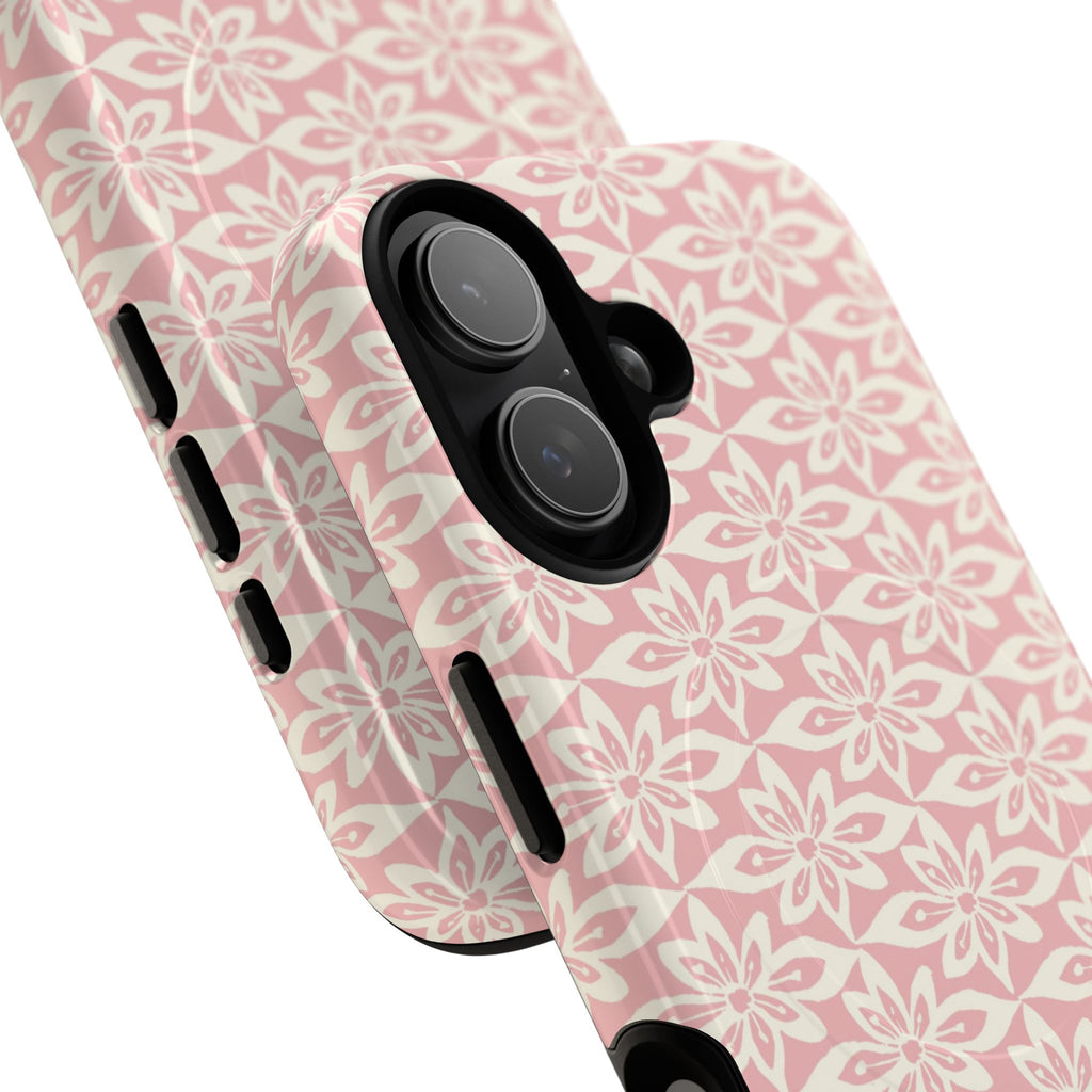 Lily Pastel Pink MagSafe iPhone Case