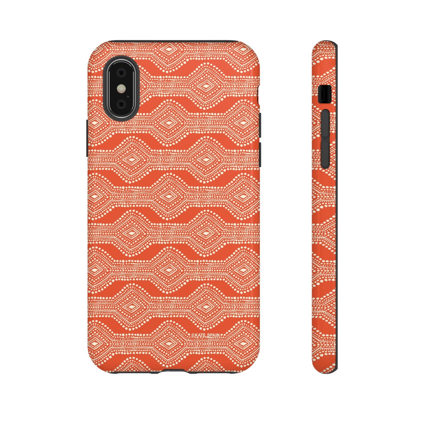 Diamond Dots iPhone Tough Case iPhone XS Glossy