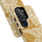 Vintage Bloom Gold Samsung Case