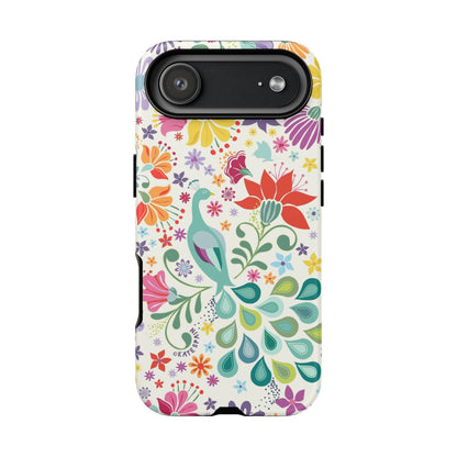 Peacock Sanctuary iPhone Tough Case