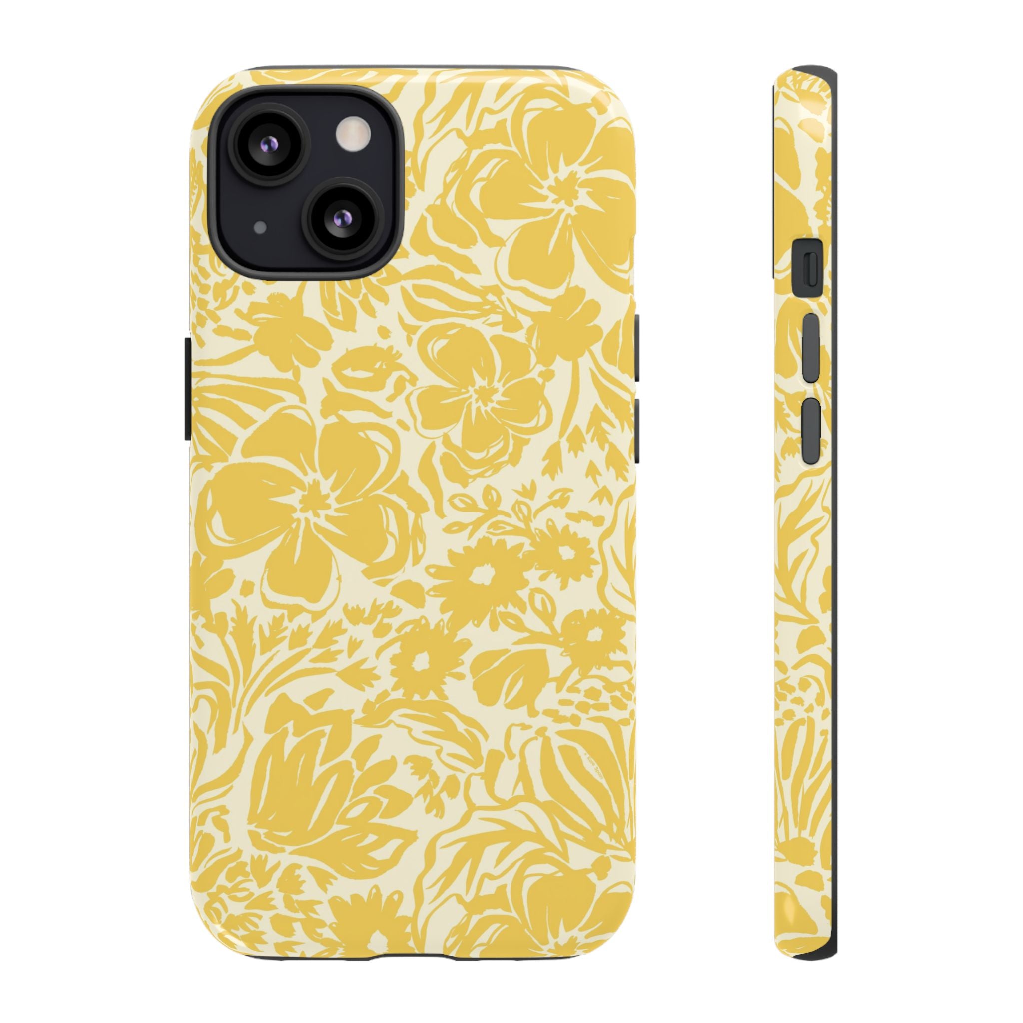 Rhapsody Yellow iPhone Case