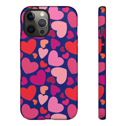 Valentine Hearts iPhone Tough Case