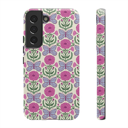 Butterfly Samsung Case - Garden Nature Design
