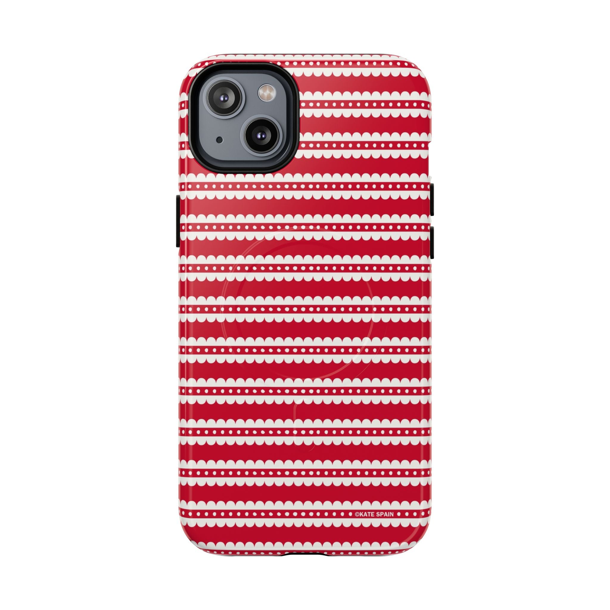 Candy Cane Stripe MagSafe iPhone Case