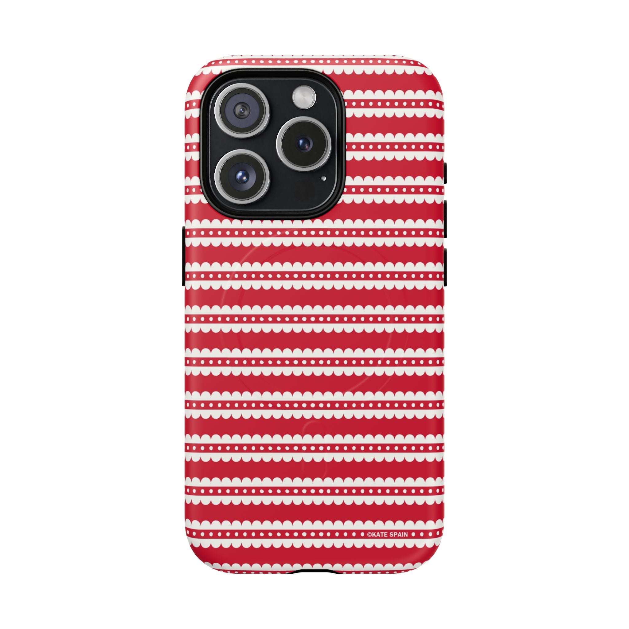Candy Cane Stripe MagSafe iPhone Case