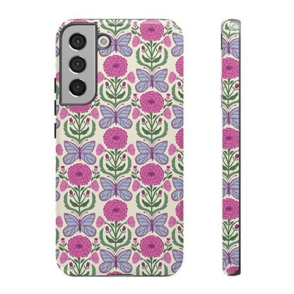Butterfly Samsung Case - Garden Nature Design