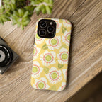 Panache Yellow iPhone Case