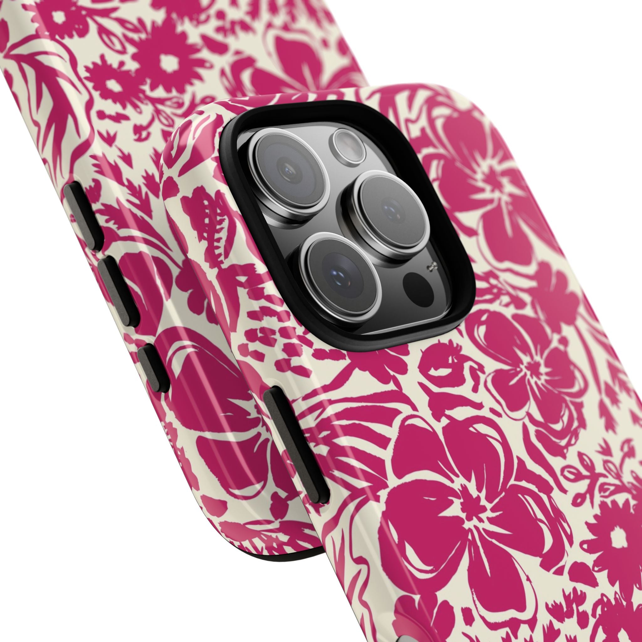Rhapsody Bright Pink iPhone Case