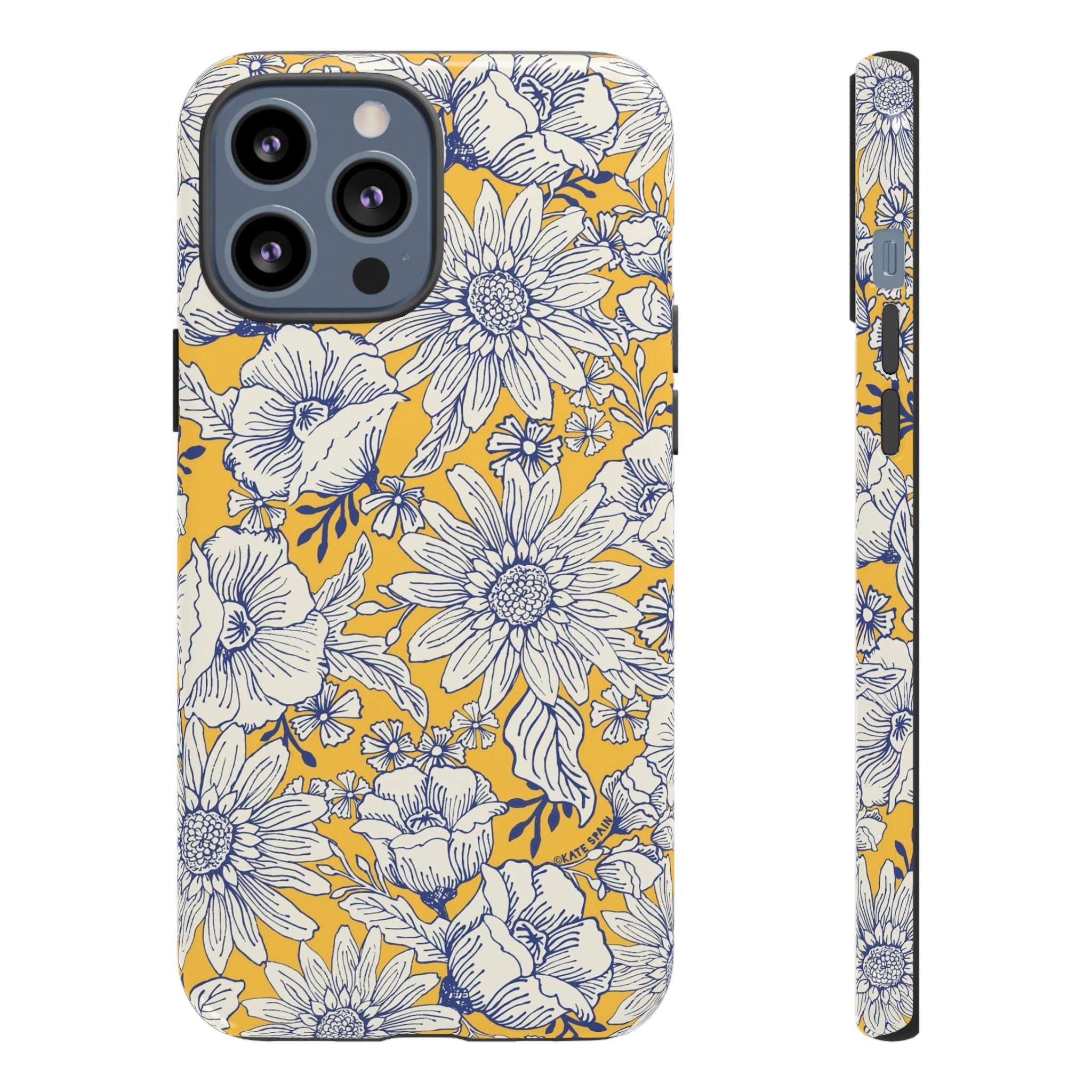 Jardin tough case for iPhone 13 Pro Max - glossy elegant floral jardin cover