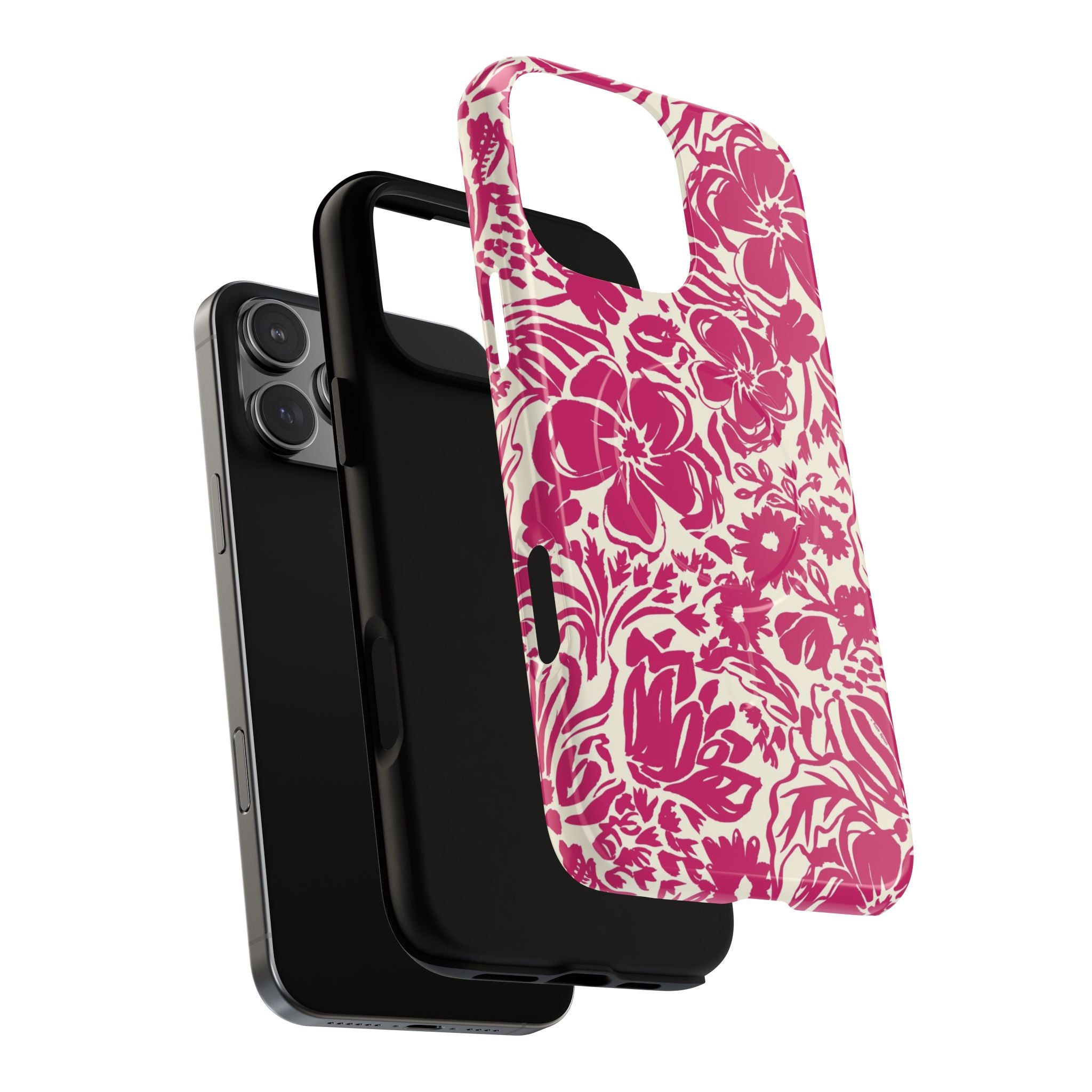 Rhapsody Bright Pink MagSafe iPhone Case