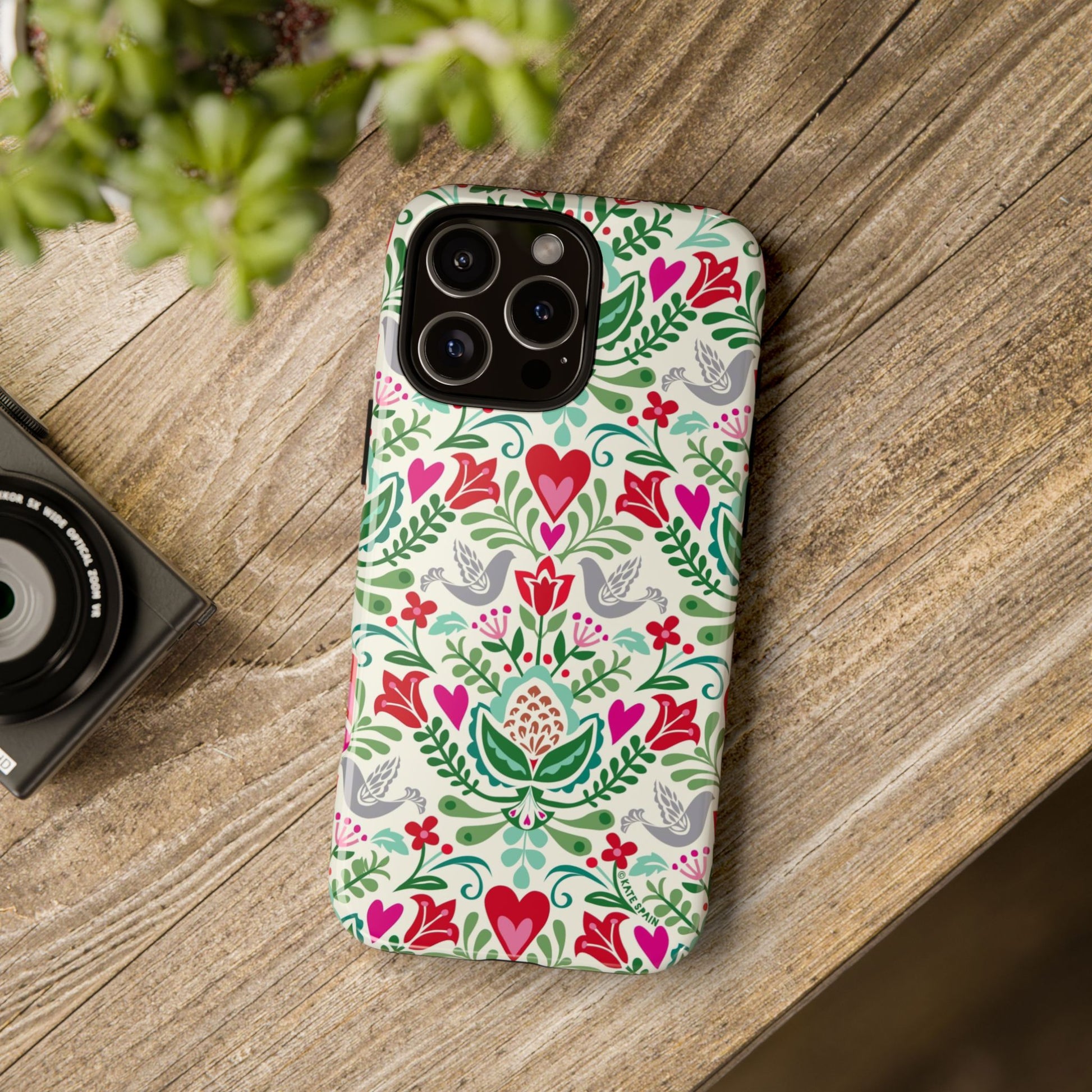 Rosemaling iPhone Tough Case